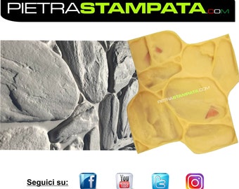 Sonstige Heimwerker Stampo Forma Per Intonaco Stampato Cemento Finta Pietra Vertical Concrete Stamp Advervamedia Com