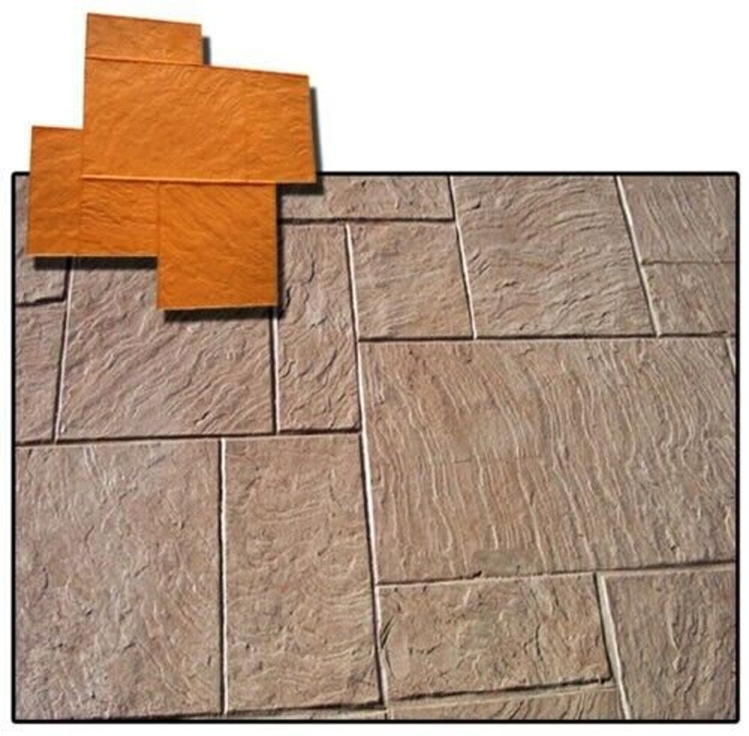 Concrete Cement Stamp Mat Etsy