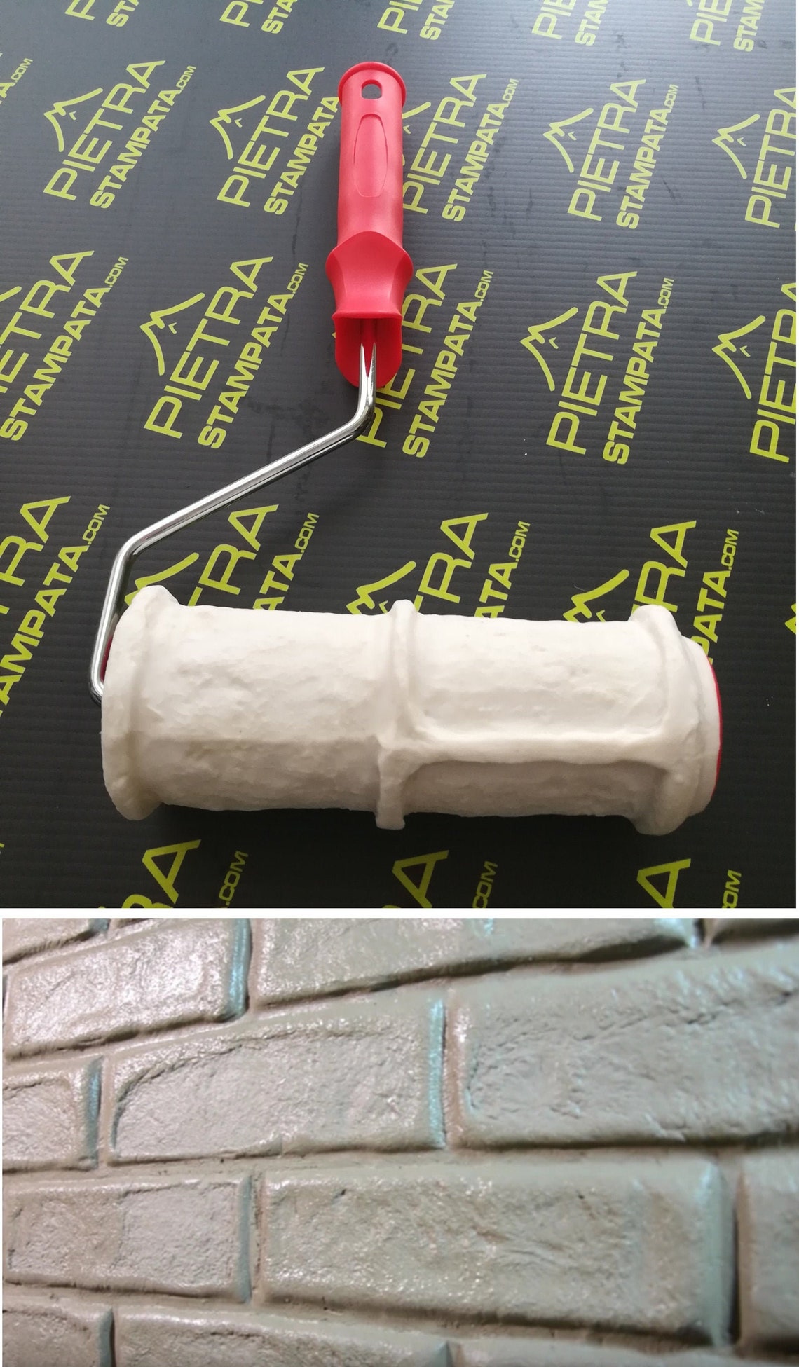 Concrete Cement Landscape Roller Decorative Stamp Roller Etsy