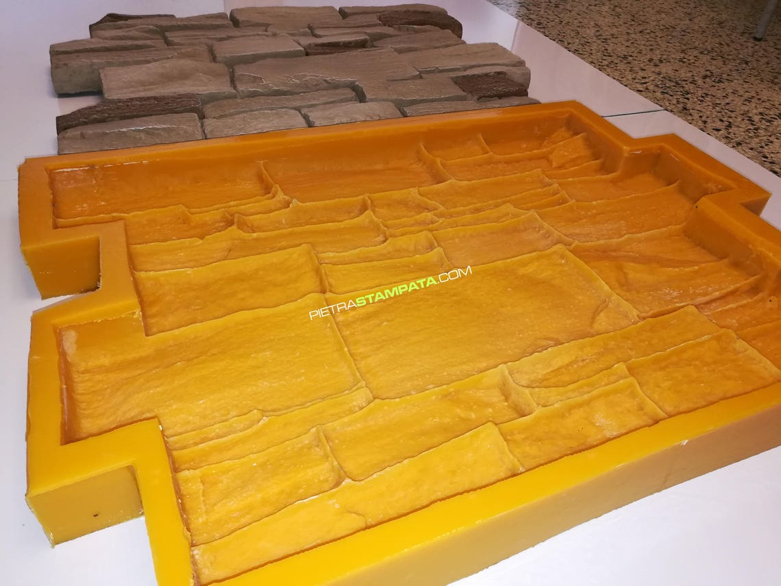 BMold Stone Veneer Molds – DIY Concrete Plaster For Wall Brick & Tile – Made In Ukraine