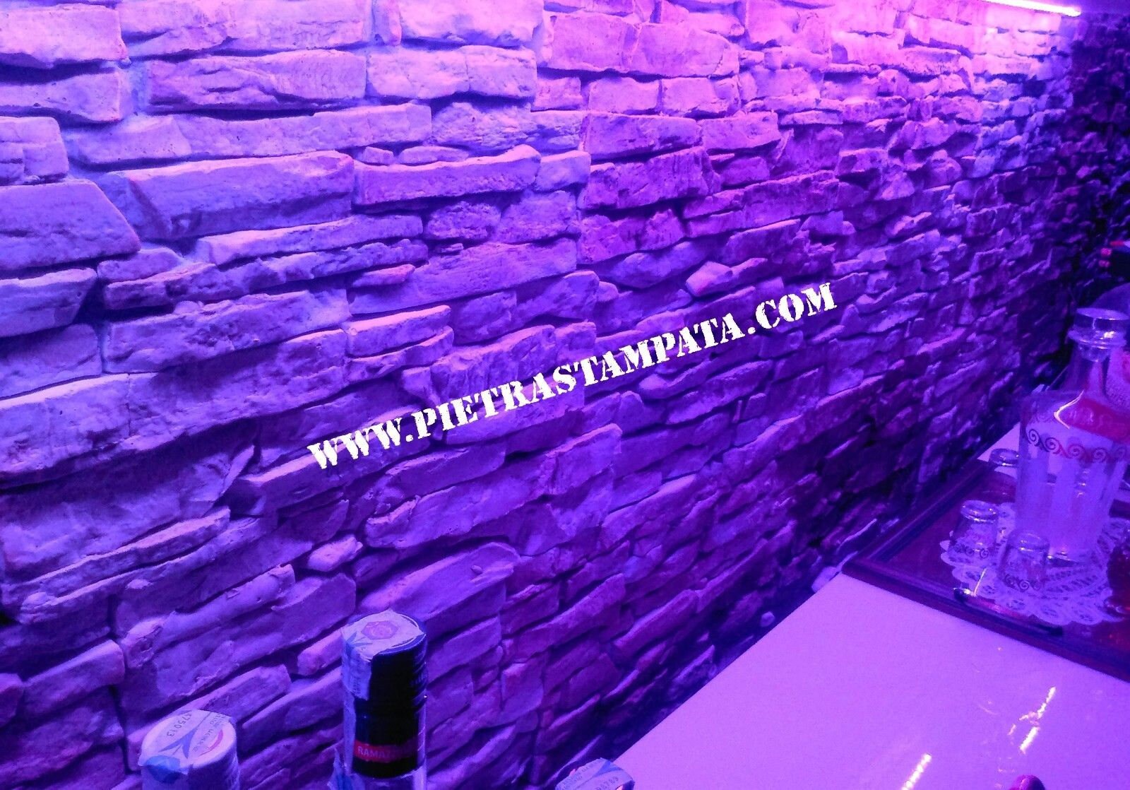 Concrete Vertical Stamp Mats Decorative Concrete Walls Veneer Stone