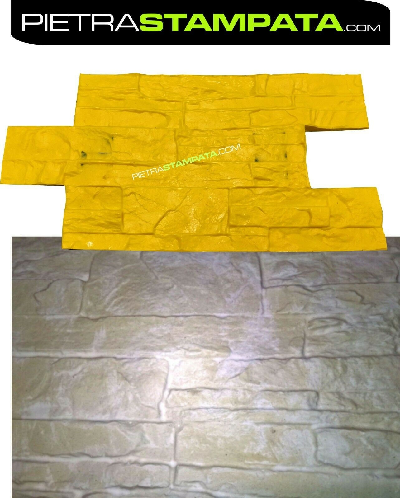 Vertical Concrete Stamps Concrete Stamps Slate Texture Stamps Etsy