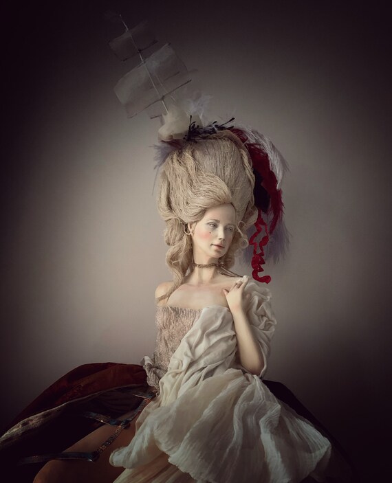 Art Doll Rococo Style 18th Century | Etsy