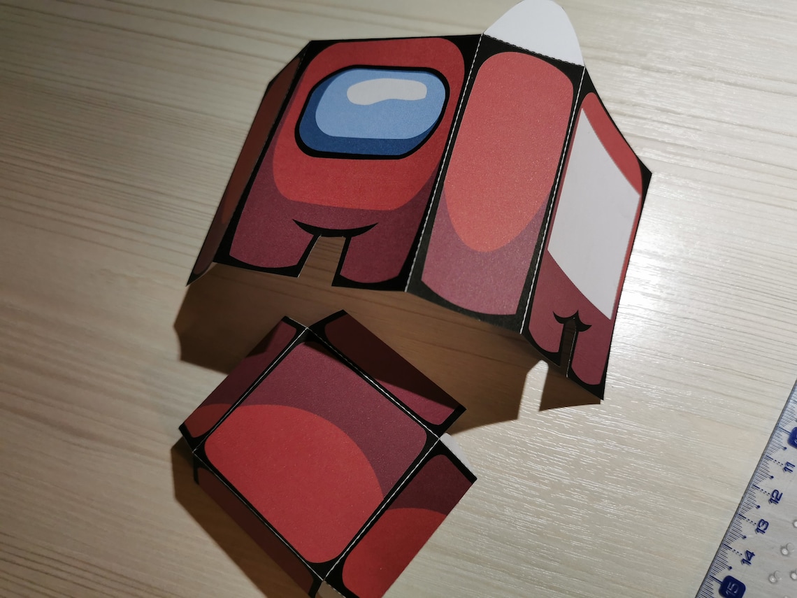 Diy Among Us Paper Craft Fanart Vector Pdf Etsy In 20 vrogue.co