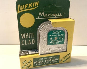 New Old Stock Lufkin Mezurall 8' Tape Measure