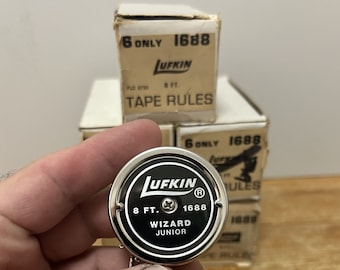 Lufkin New Old Stock Wizard Junior 8 Ft. Tape Measure
