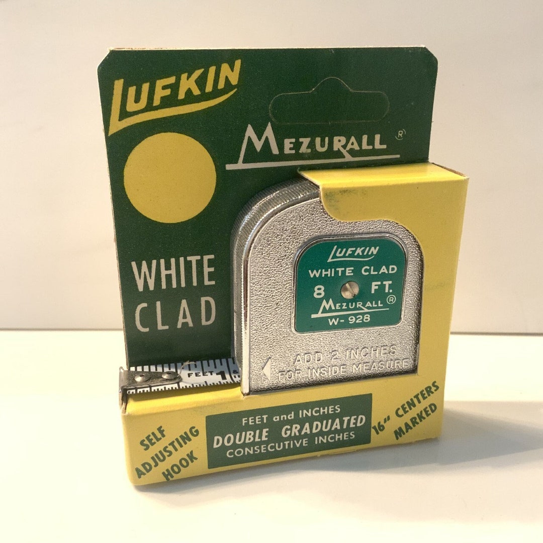 New Old Stock Lufkin Mezurall 8' Tape Measure - Etsy