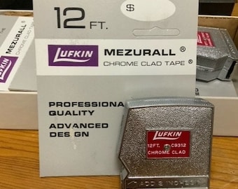 New Old Stock Lufkin Mezurall 12' Tape Measure