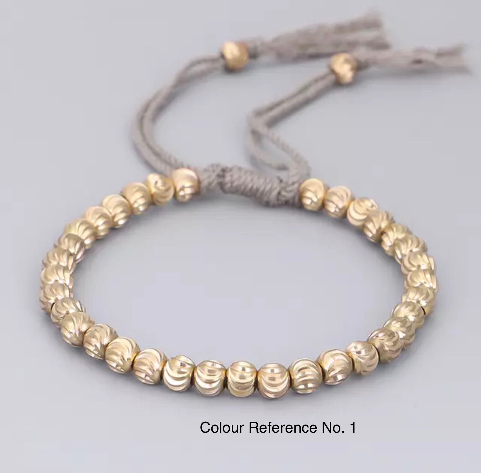 Maya Copper Beads Bracelet Hand Braided Cotton Thread Lucky - Etsy UK