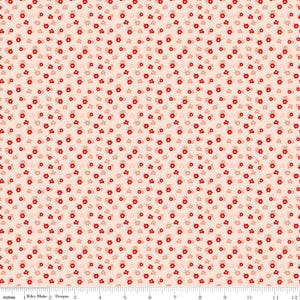 You & Me Tossed Floral - C15404 Pink by Sandy Gervais for Riley Blake Designs- 1/2 Yard increments, continuously cut