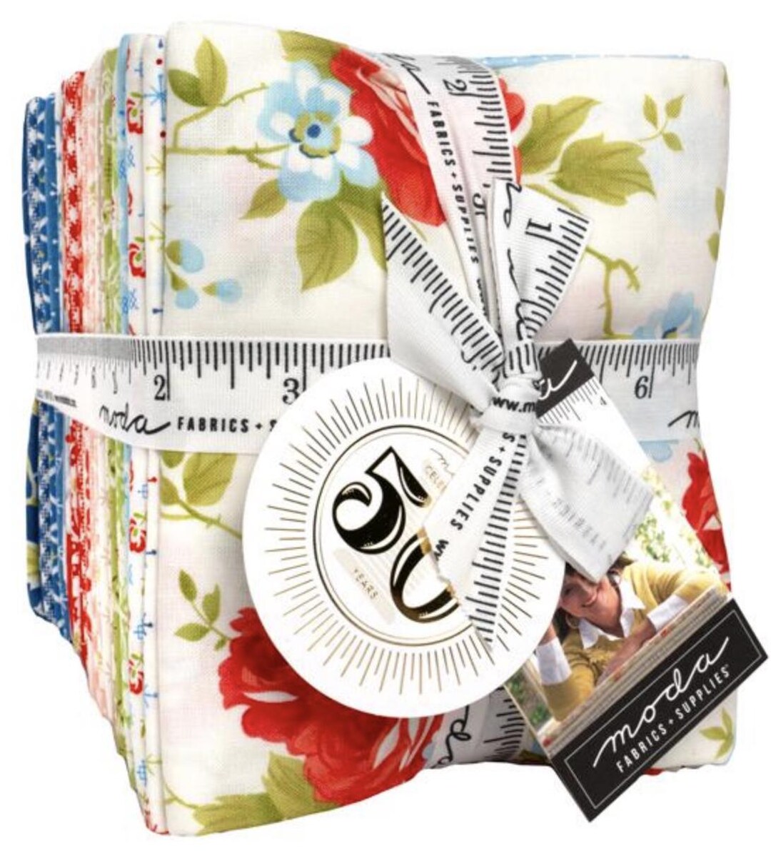 Rosie - 37 Piece Fat Quarter Bundle by Fig Tree for Moda Fabrics ...