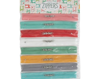 ST-22902 Happy Zippers by Lori Holt for Riley Blake Designs