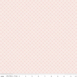 Melody Basket Weave Apricot - by Bev McCullough for Riley Blake Designs - 1/2 yard increments, continuously cut