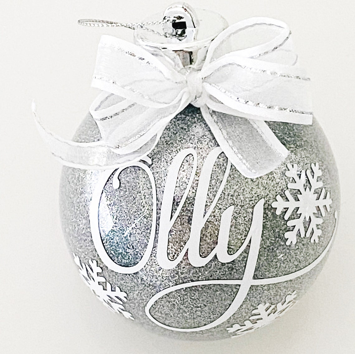 Premium Personalised Christmas Baubles  Etsy