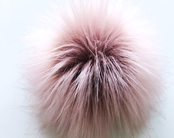Perfectly Pink Faux Fur Pom