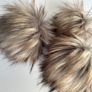 Quicksilver Faux Fur Pom Pom