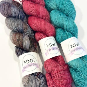 PERSONAL DESTASH NNK Yarns Merino Silk Yak
