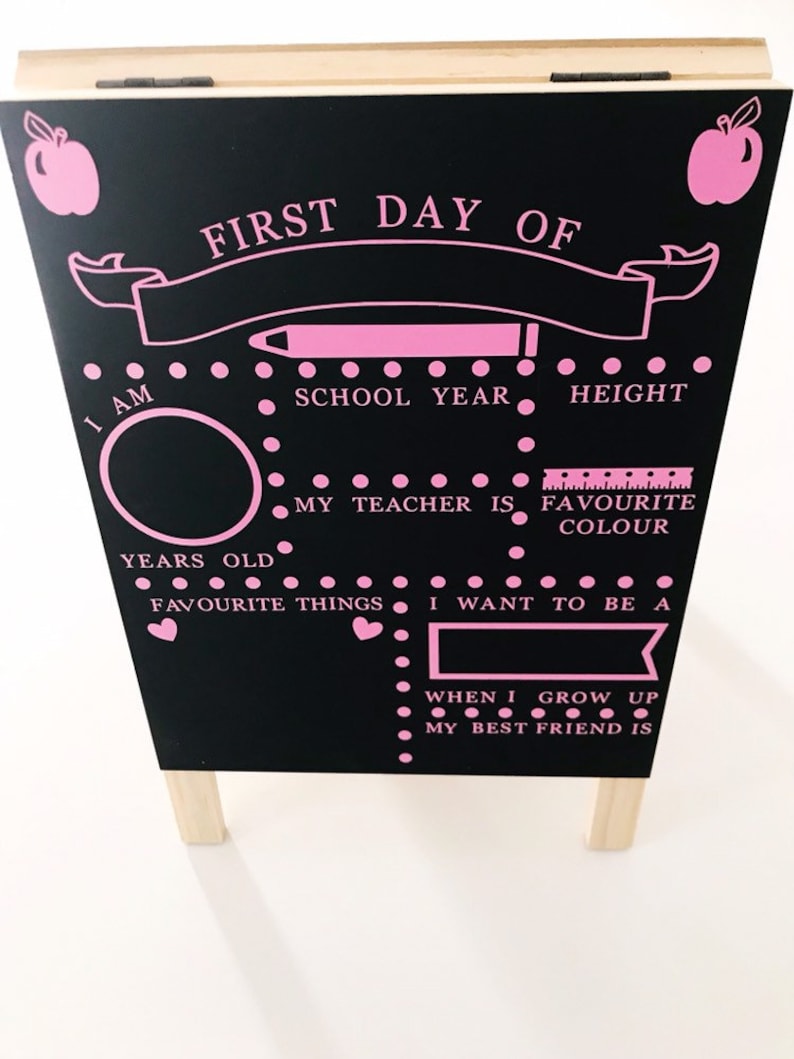 First Day of School Milestone Chalkboards