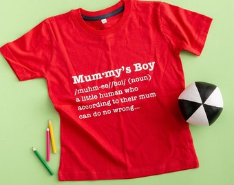 T-shirt drôle de définition de garçon de maman, cadeau de garçons, tee-shirt drôle d'enfants, chemise mignonne d'enfant en bas âge, vêtements mignons d'enfants d'un deux ans, t-shirt de frère