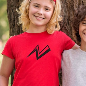Lightning Bolt Tshirt gift for kids, Lightning Bolt tee, Thunder Bolt Top, Flash T Shirt, Toddler Lightning Tee, rocker retro baby shirt