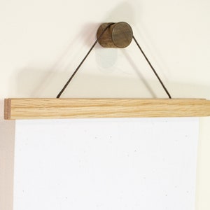 Small Walnut Wood Wall Hook, Minimalist coat hook, modern wall hook, Walnut towel hook peg hook for wall storage