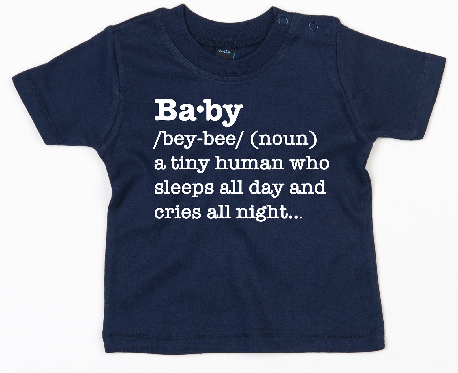 Funny Baby Definition T-shirt, One Two Year Old T-shirt, Tired Parents ...