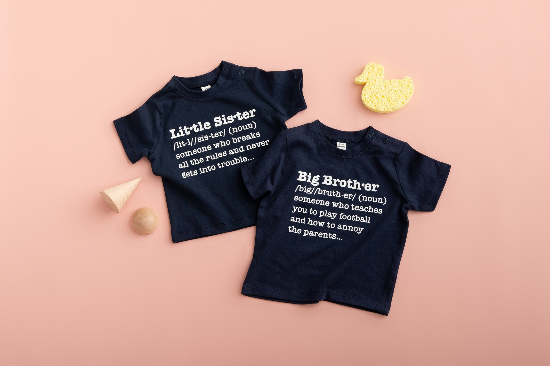 Big Brother and Little Sister Definition T Shirt Set, Sibling Matching Clothing, New Sister Sibling Announcement Shirt Funny Kids Tee, image size:2268x1512