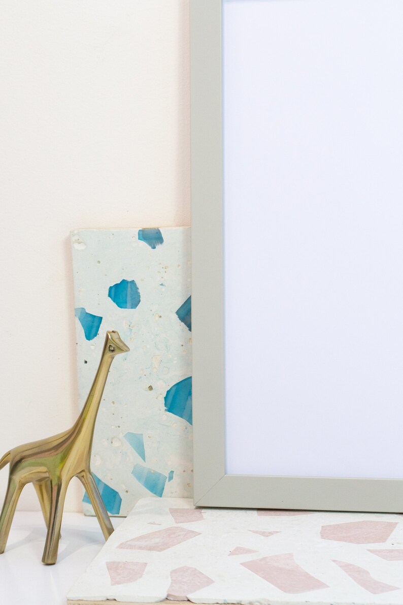 Grey picture frame A5 A4 A3 grey wood frame grey photo Etsy