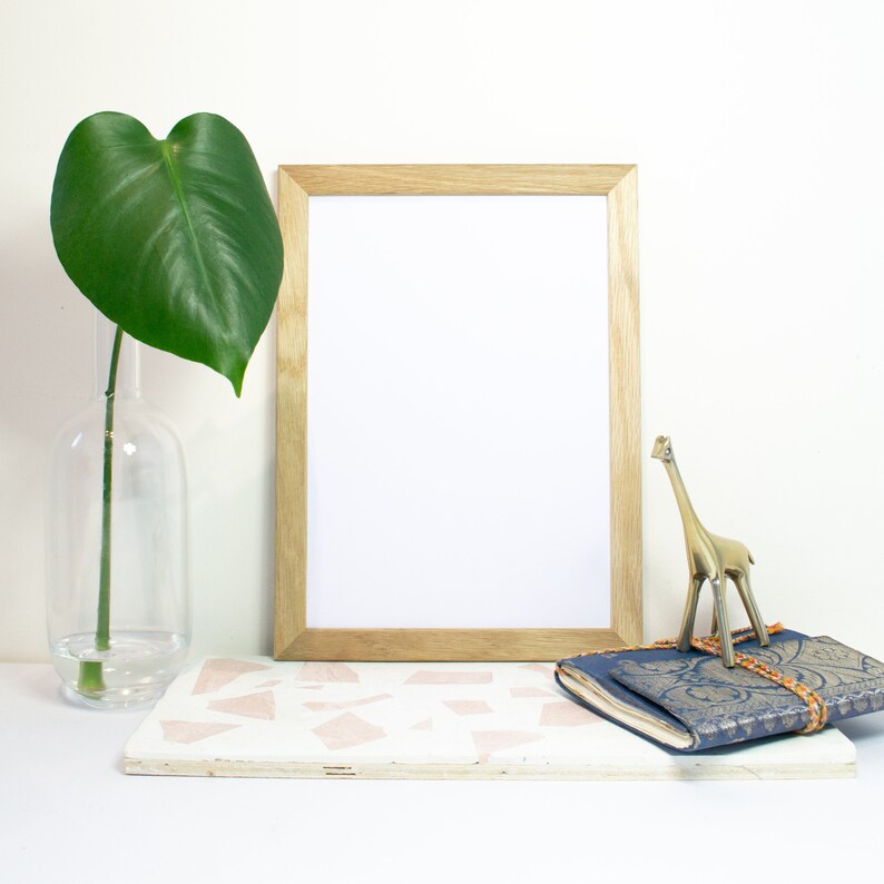 Solid Oak picture frame A5 A4 A3 wood frame oak photo Etsy