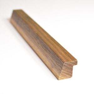 Poignées de tiroir en bois de noyer faites main, poignée de tiroir en bois moderne minimaliste, poignée d&#39;armoire en bois, poignée d&#39;armoire, poignée de porte de garde-robe