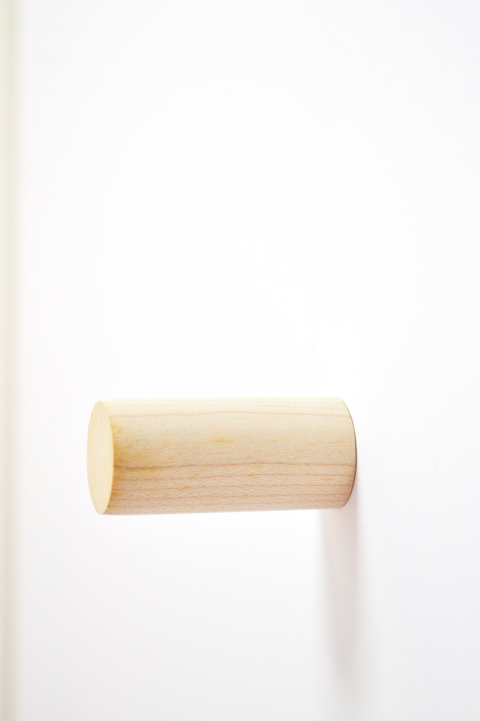 Maple Wood Dowel Wall Hook Minimalist Coat Hook Modern Wall Etsy