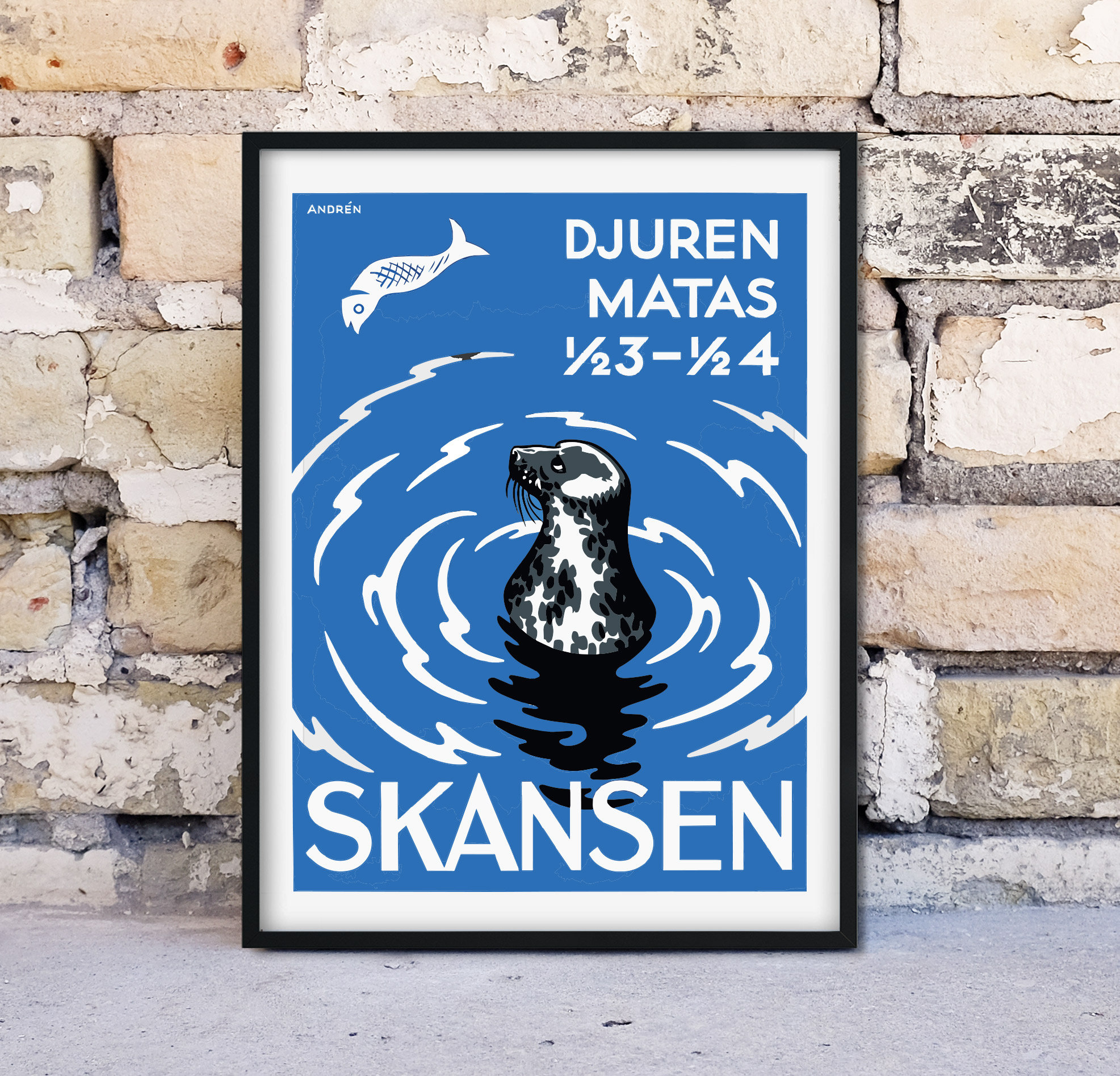 Skansen poster - Etsy 日本