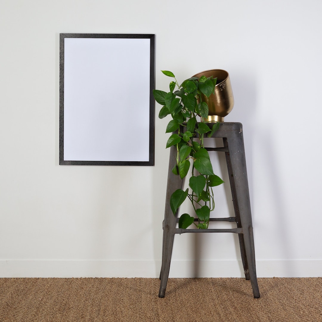 Large Black Picture Frame A2 Black Frame Black Photo Frame Etsy