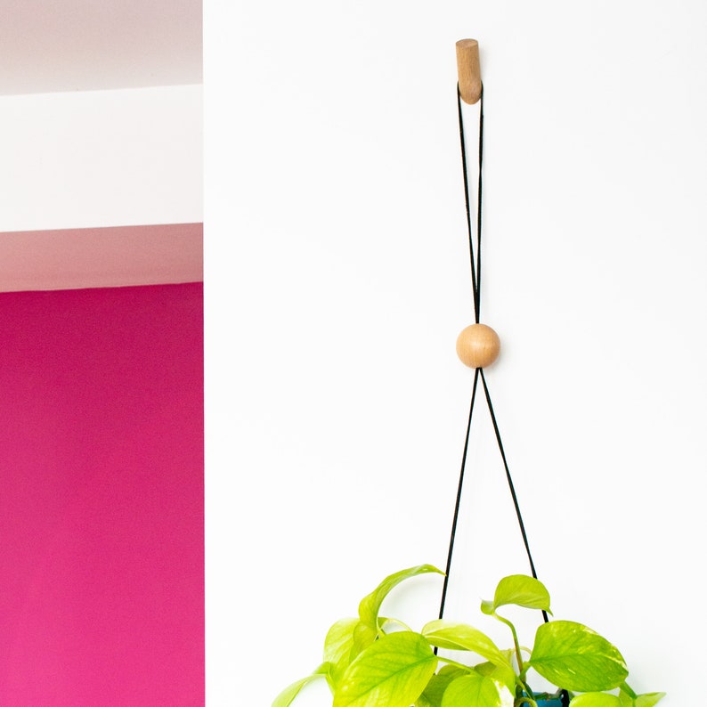 Oak Wood Dowel Wall Hook Minimalist Coat Hook Modern Wall Etsy UK