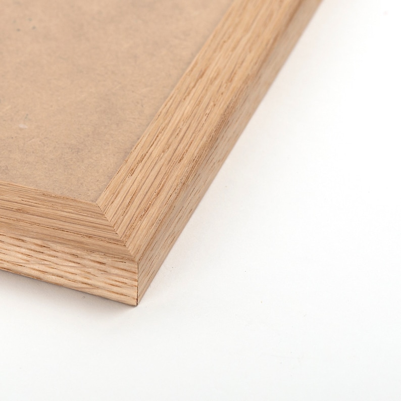 Solid Oak Picture Frame A5 A4 A3 A2 Wood Frame Oak Photo Etsy UK