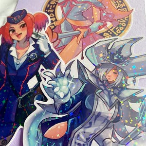 Stickers Filles Duel