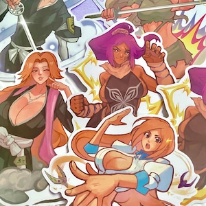Soul Reaper Girls Stickers