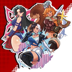 Rivals! 5.5” Vinyl Stickers