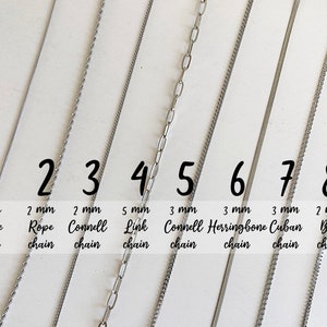 Chain Minimal Necklace Silver Stainless Steel Necklace Water Resistant Chain Choker Mens Womens Silver Chain