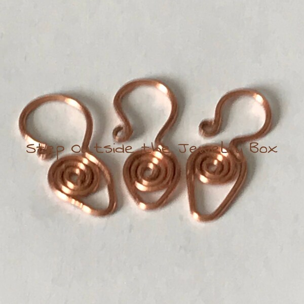 Wire Wrapped Clasps Etsy