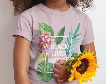 Black Lives Matter Kids Shirt, Kindness Shirt, Equality Shirt, Comfort Colors Shirt, Social Justice Shirt, Plant Shirt, Black Owned Shops