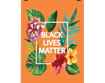 Black Lives Matter Poster, Wall Art, Guest Room Wall Decor, Arch, Bedroom, Black Owned Shops