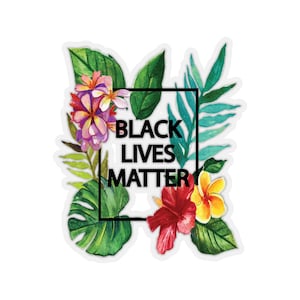 Matéria preta das vidas adesivos de <br> Entrega Rápida? Adesivo BLM | Amantes de plantas raras | Lojas de propriedade de negros