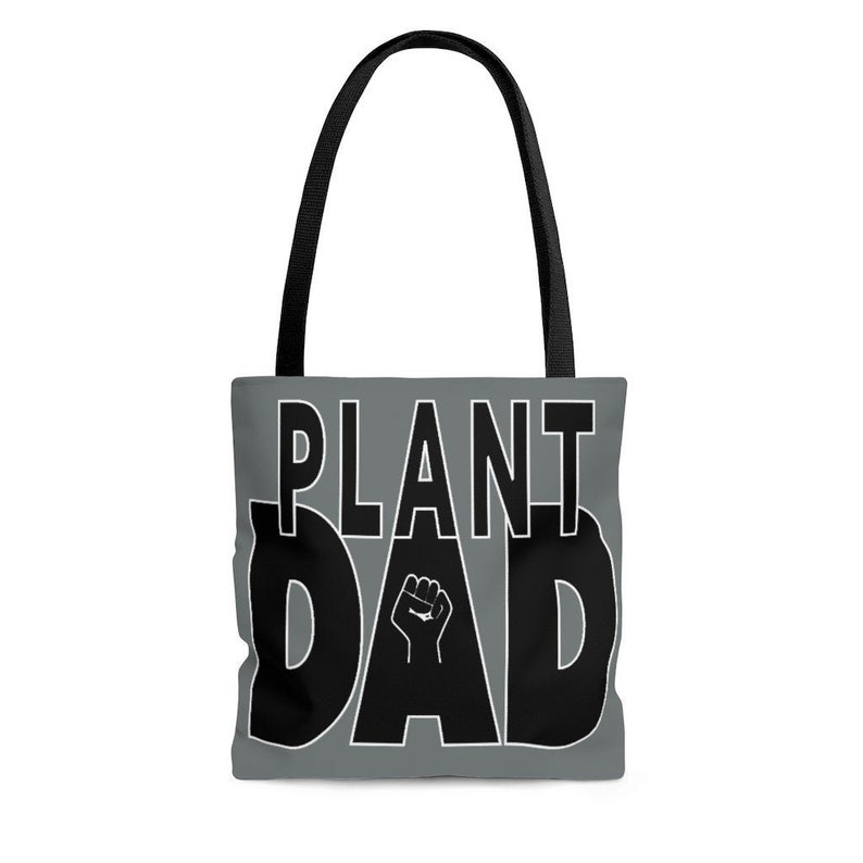 Fathers Day Gift Plant Dad Black Plant Lover African American Tote