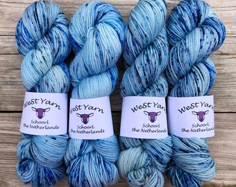 pink yarn sparkle yarn speckled yarn hand dyed yarn- wool yarn- yarn cakes- baby yarn Henna cotton yarn