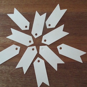 Blank Arrow Mini Tags. Gift Tags. Paper Craft. Scrapbook. Tuck in Note. Paper Ephemera. Embellishments. Journals. Name Tag.