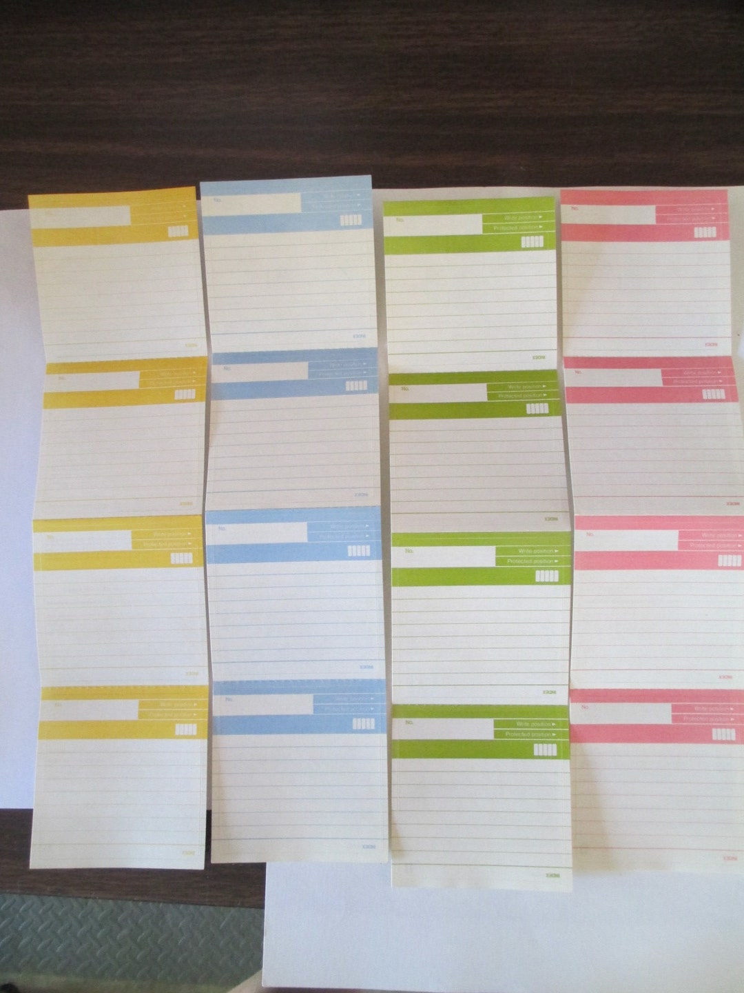 Vintage Floppy Disc Labels. Self Sticking Labels. Journals Craft Supply ...