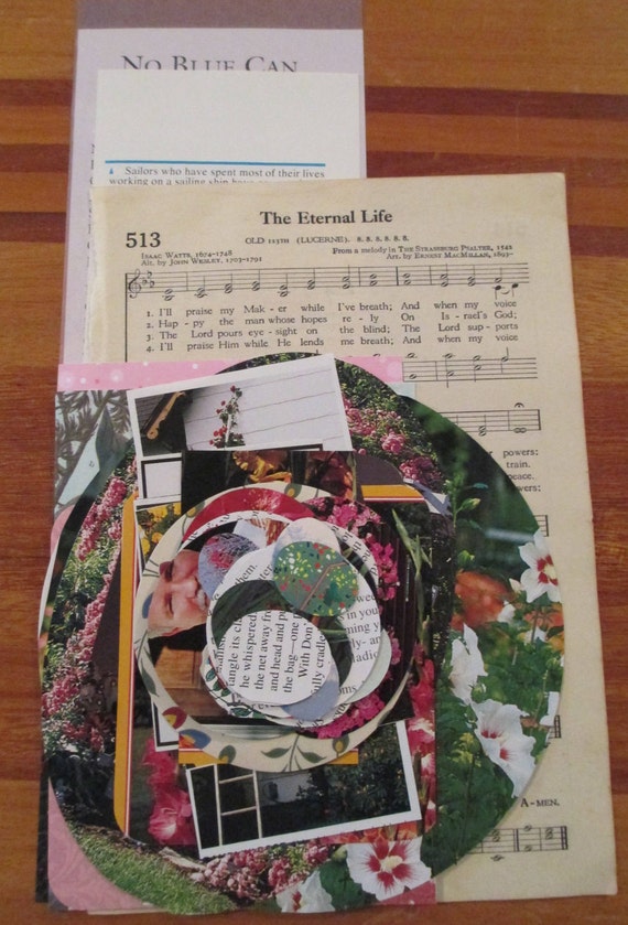 Spring Red Paper Magazine Cut Outs And Junk Journal Etsy