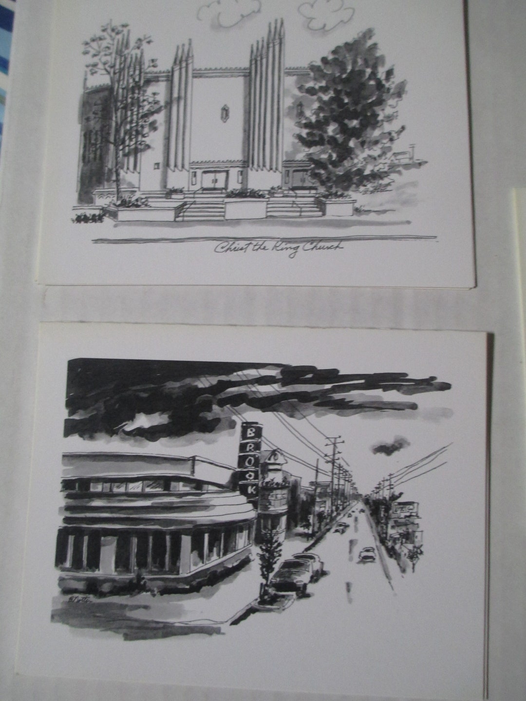 Vintage Tour of Tulsa Pack of Blank Note Cards Stationery. No Etsy