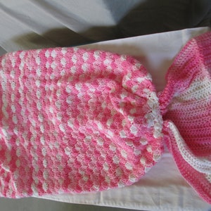 Beautiful Handmade Super Soft Mermaid Blanket. Hand Crotchet Blanket. Soft Blanket and Washable. Soft Colors. New Born Baby Gift. Shower